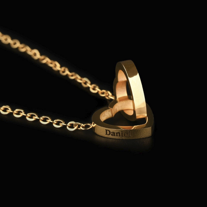 Eternal Rose Bear w/ Personalized Necklace