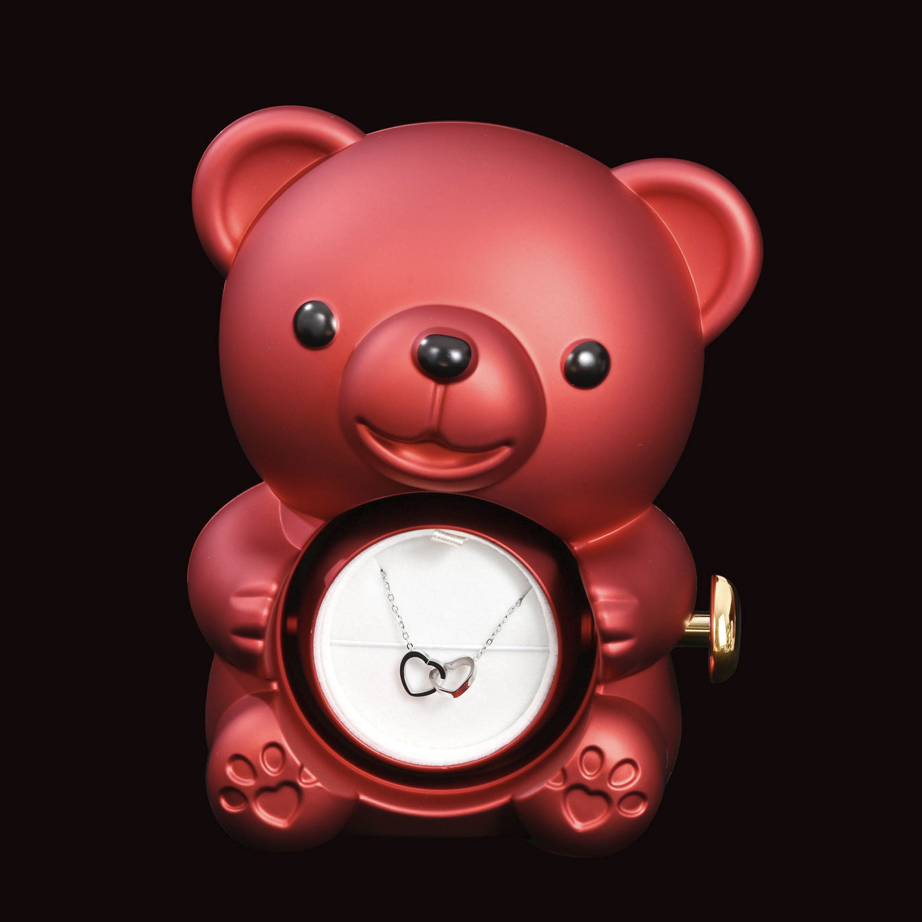 Eternal Rose Bear w/ Personalized Necklace